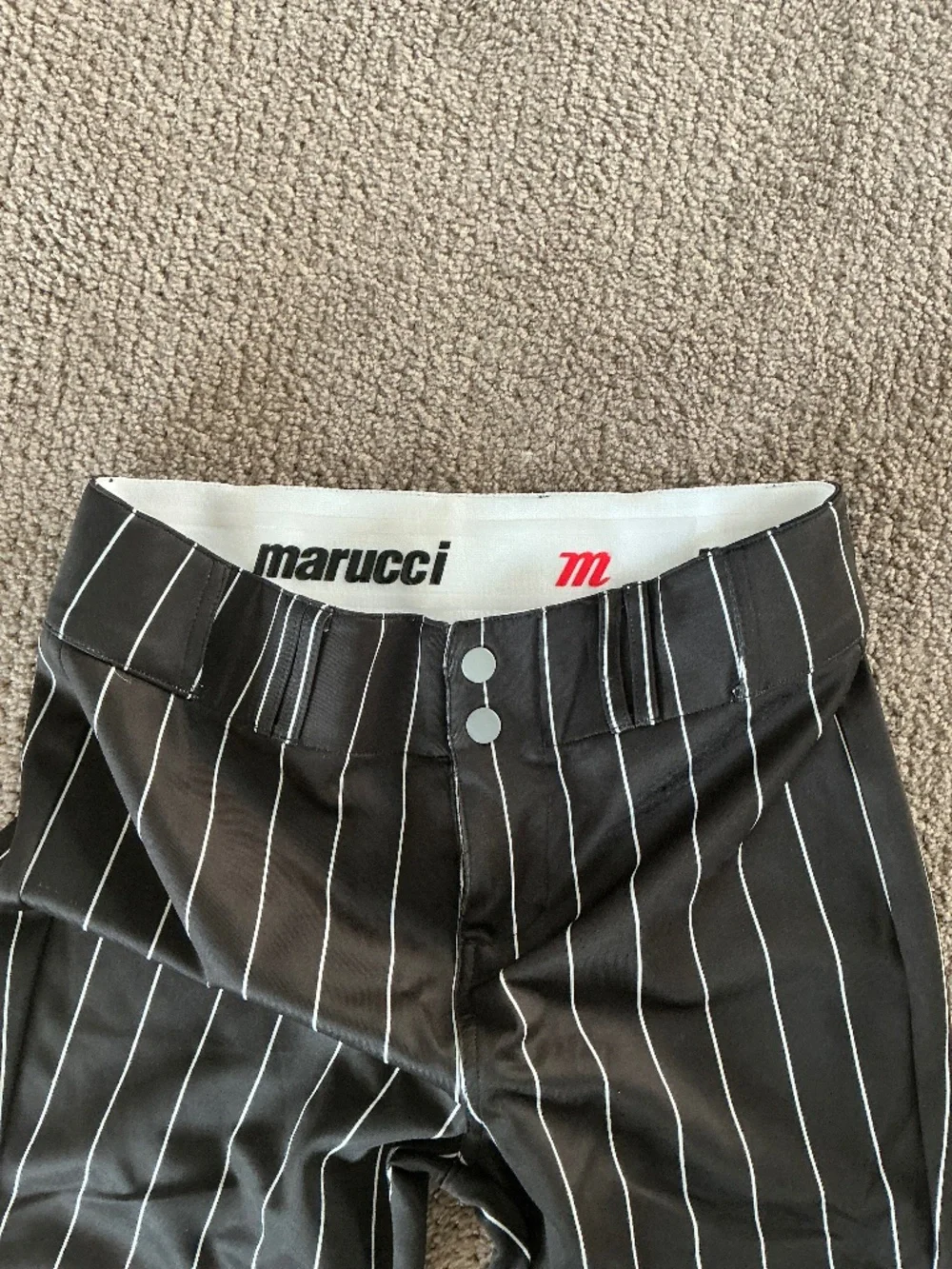 Marucci pinstripe softball pants
